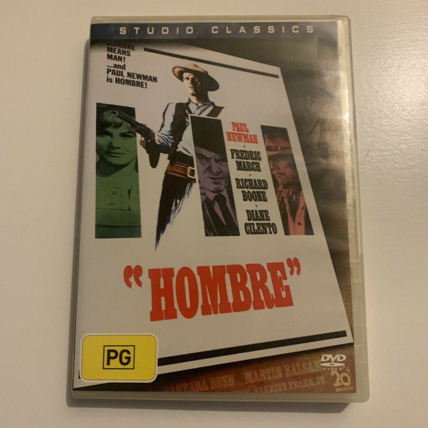 Hombre (DVD, 1967) Paul Newman Region 4&2