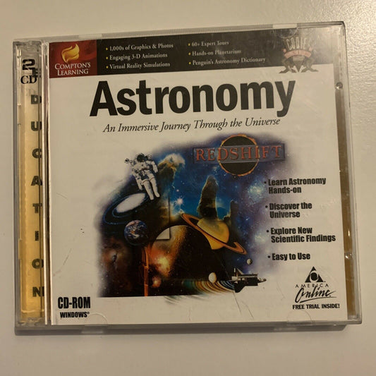 Astronomy - An Immersive Journey Through The Universe PC CDROM 1999