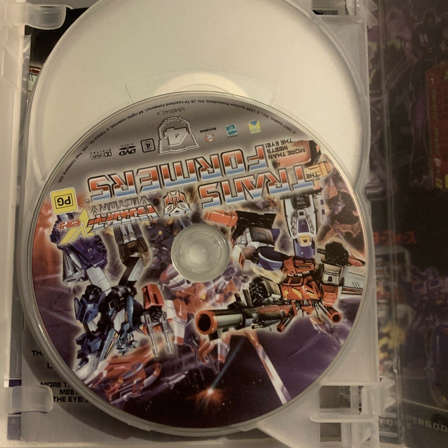 Transformers Victory (DVD, 1987, 4-Disc) Generation 1 All Regions