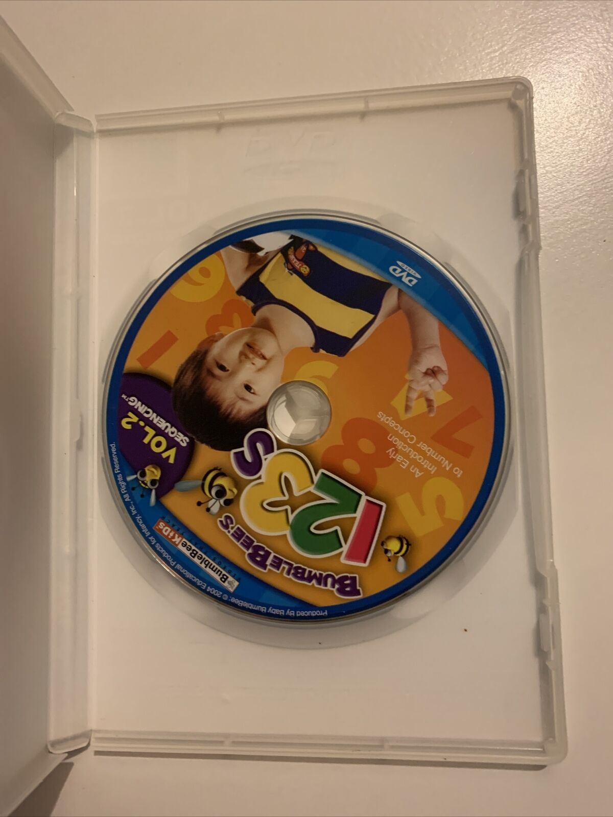 Bumble Bee's 123s Vol 1 & 2 - Numeracy & Sequencing (DVD, 2004) All Regions