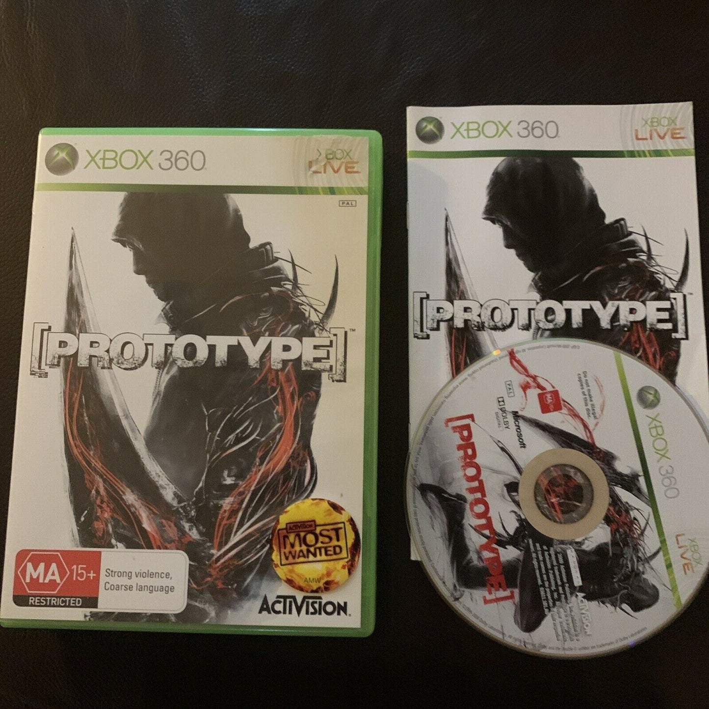 Prototype Microsoft Xbox 360 With Manual PAL