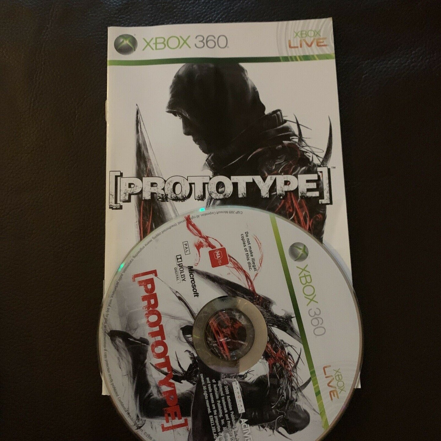 Prototype Microsoft Xbox 360 With Manual PAL