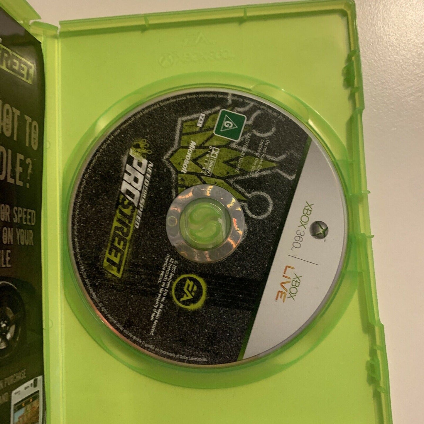 Need for Speed ProStreet - Microsoft Xbox 360 Game PAL