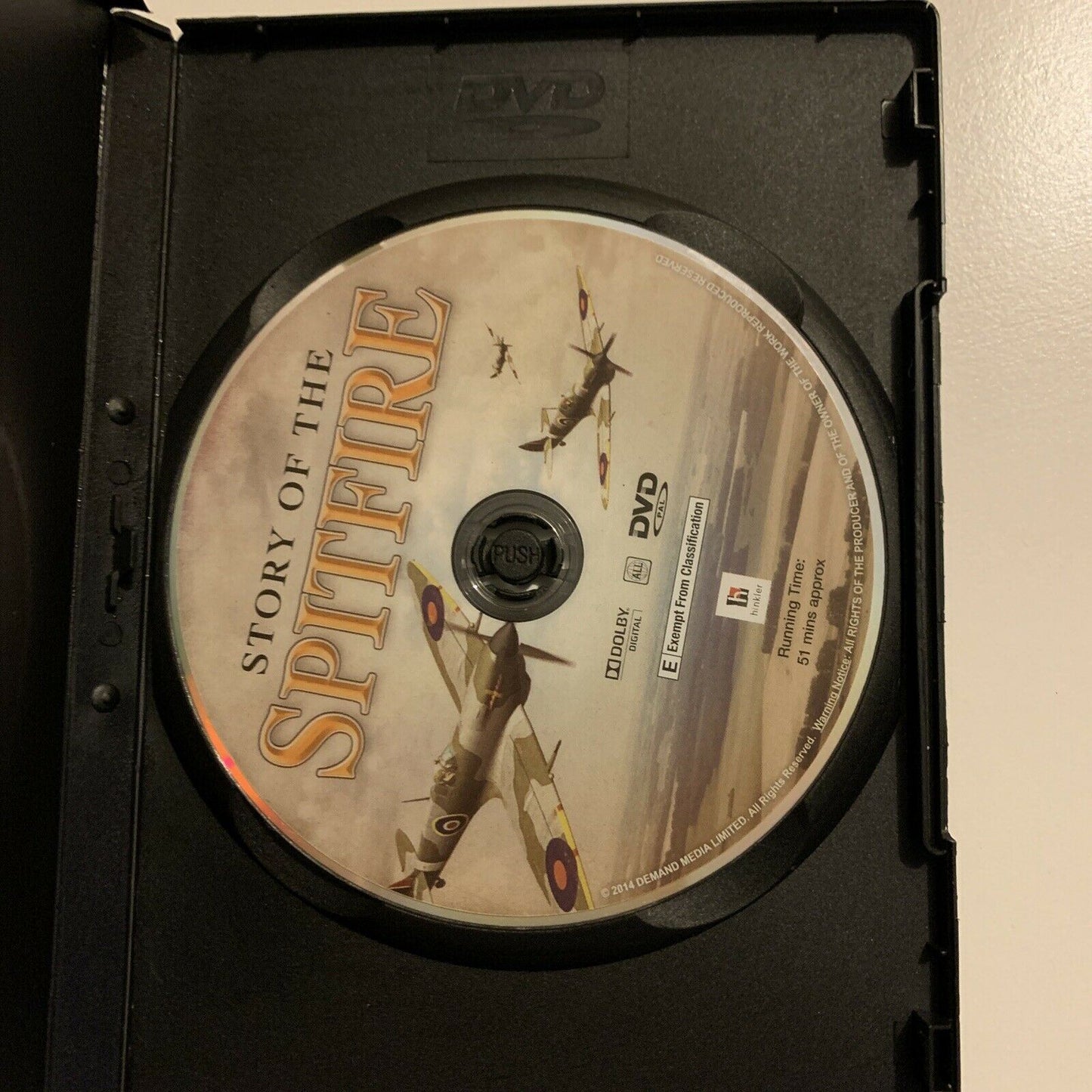 Story Of The Spitfire (DVD, 2014) All Regions