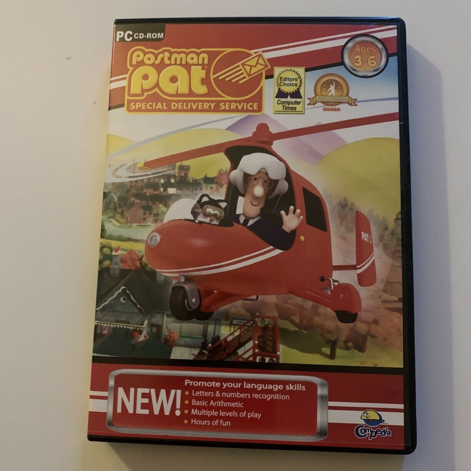 Postman Pat - Special Delivery Service PC CDROM Learning Video Game – Retro  Unit