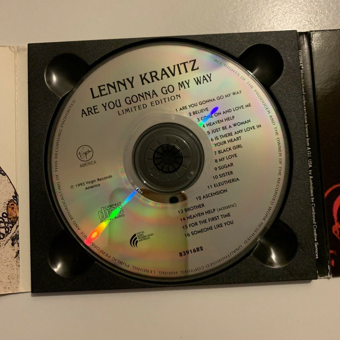 Lenny Kravitz - Are You Gonna Go My Way - Special Limited Edition (CD, 1993)