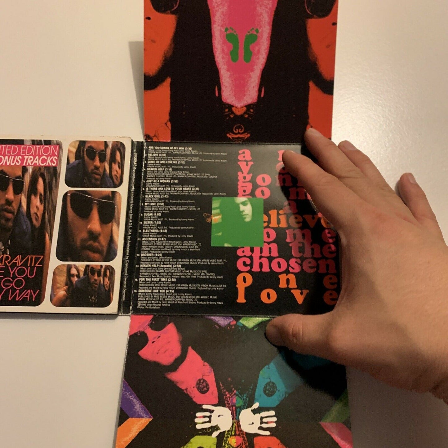 Lenny Kravitz - Are You Gonna Go My Way - Special Limited Edition (CD, 1993)