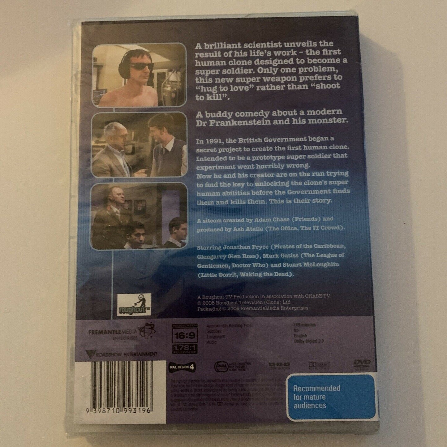 *New Sealed* Clone (DVD, 2008) Jonathan Pryce, Stuart McLoughlin BBC Region 4