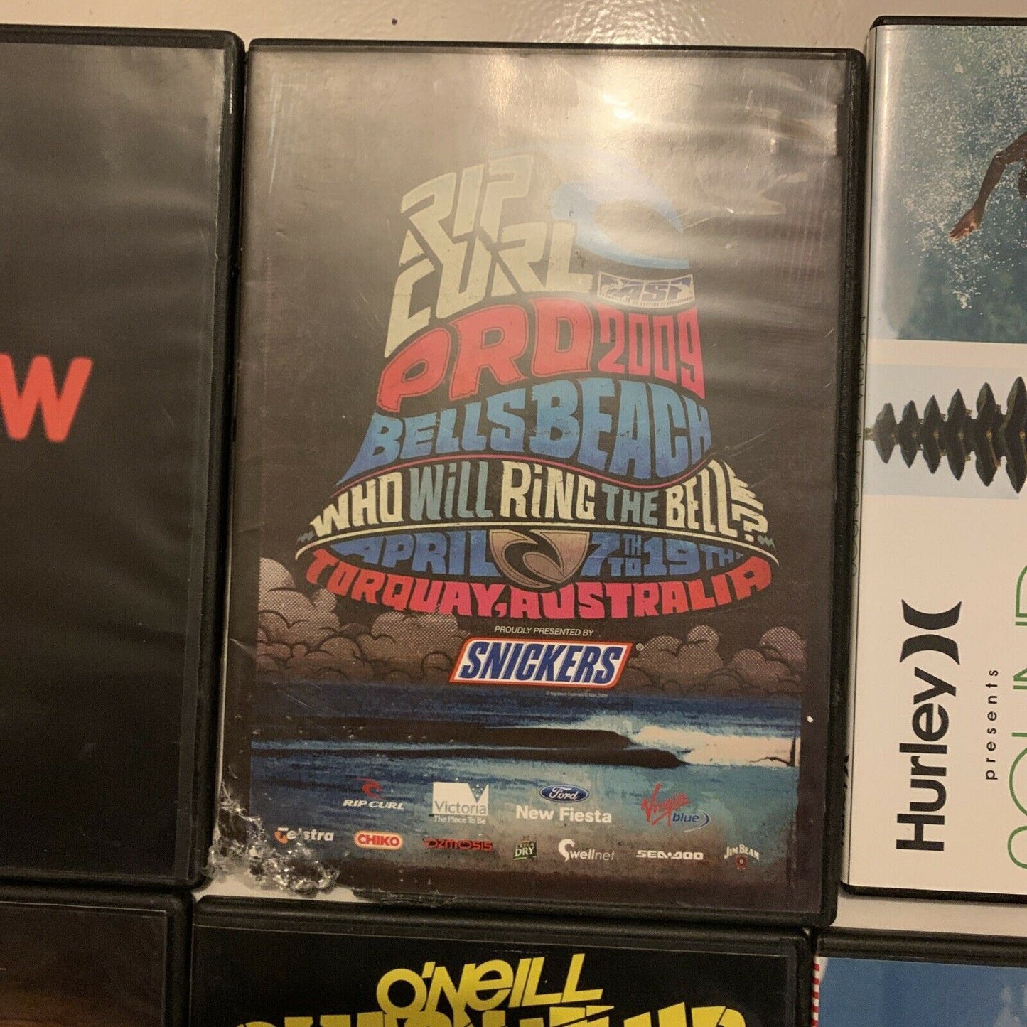 19 Surfing DVDs: Tracks, Rip Curl, Hurley, Quicksilver. All Regions