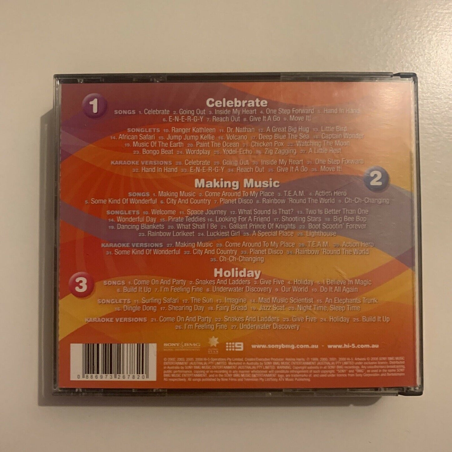 Hi-5 - Triple Treat We Original CDs Volume 2 (CD, 2008, 3-Disc)