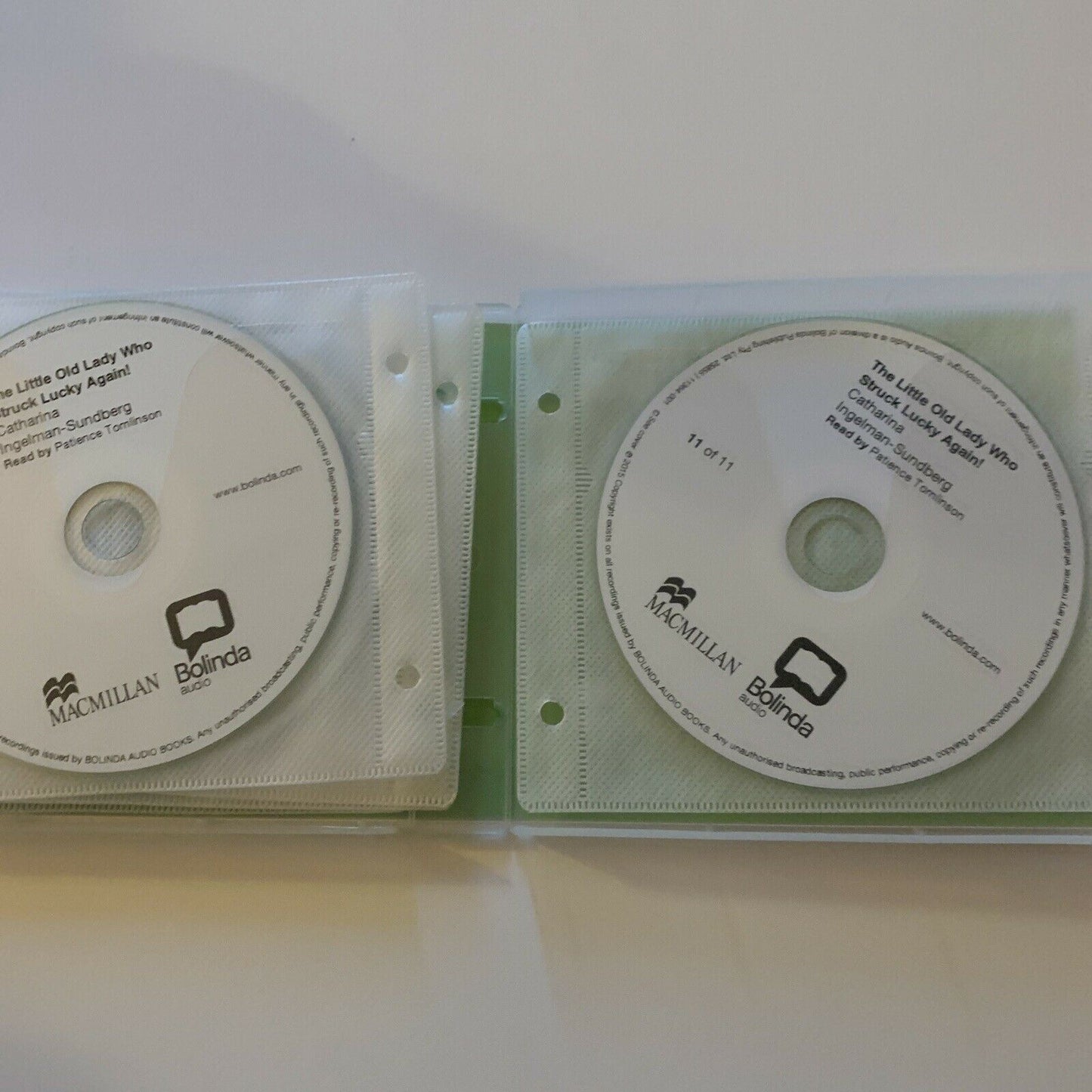 The Little Old Lady Who Struck Lucky Again! (Audio Book CD, 2014, 11-Disc)