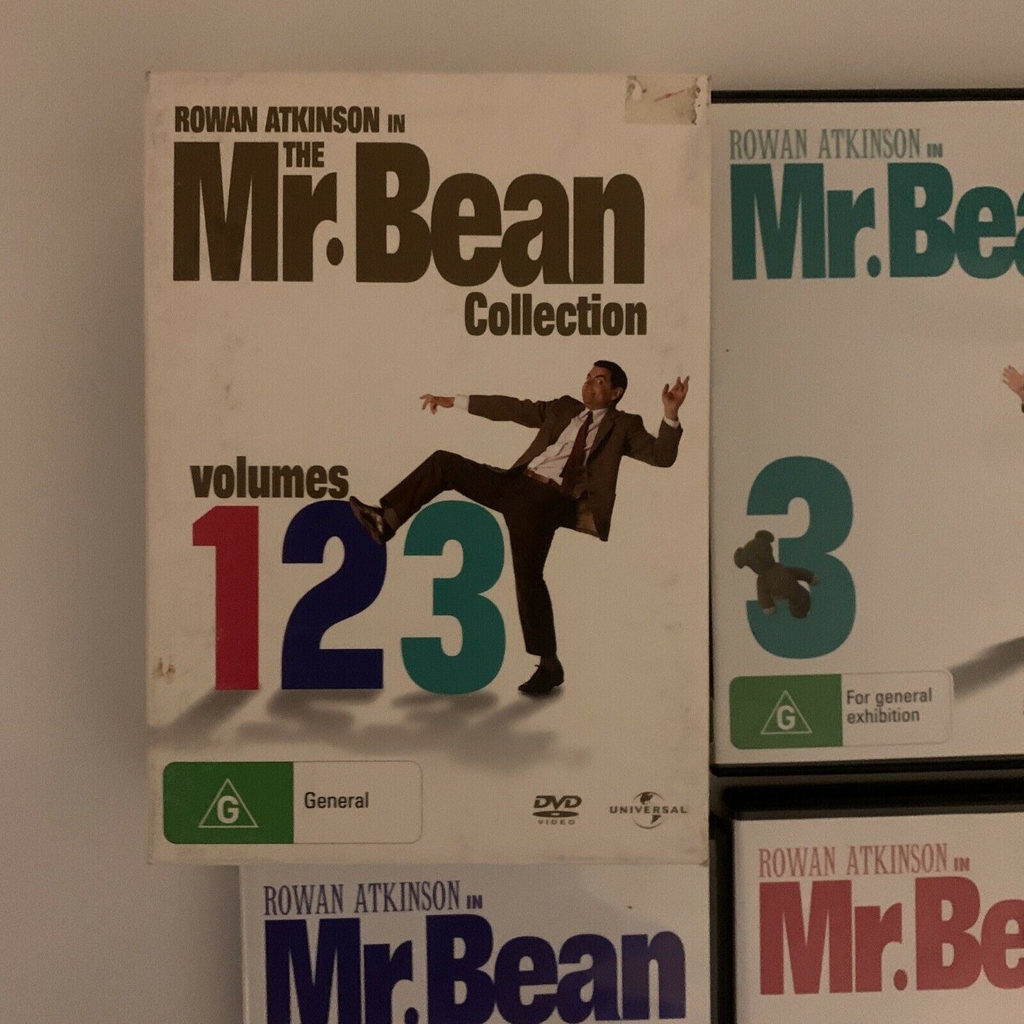 The Mr Bean Collection : Vol 1-3 (DVD, 2005, 3-Disc) Region 4&2