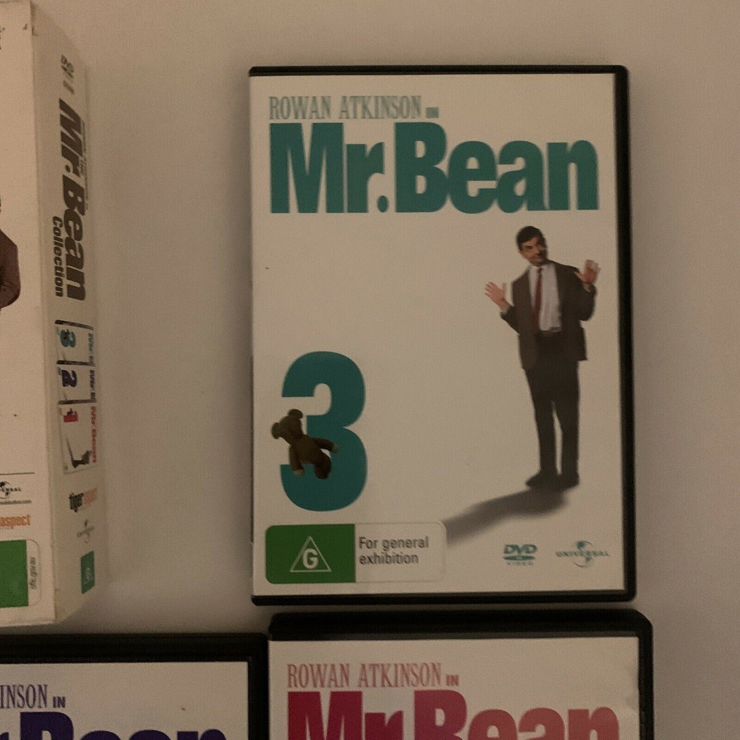 The Mr Bean Collection : Vol 1-3 (DVD, 2005, 3-Disc) Region 4&2