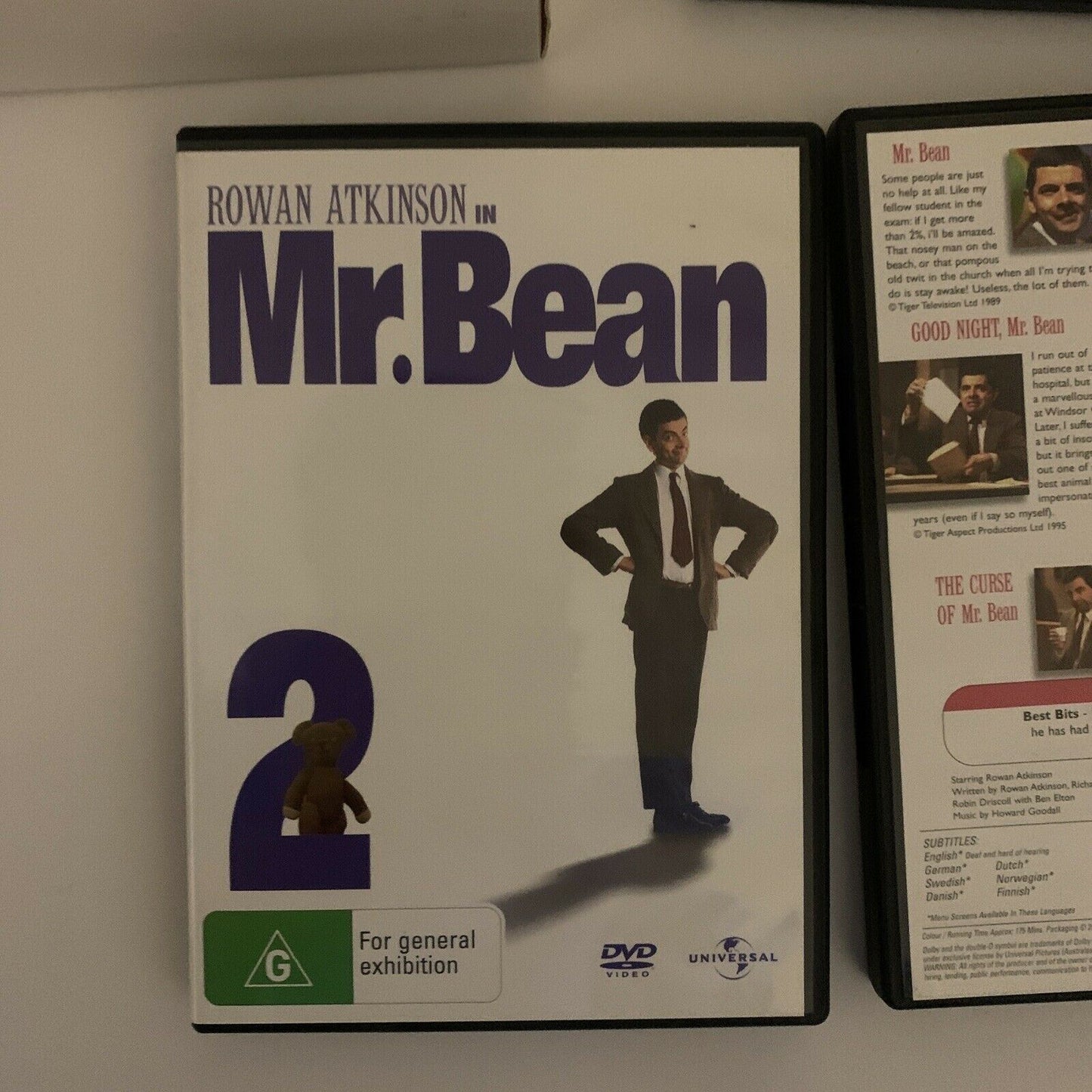 The Mr Bean Collection : Vol 1-3 (DVD, 2005, 3-Disc) Region 4&2