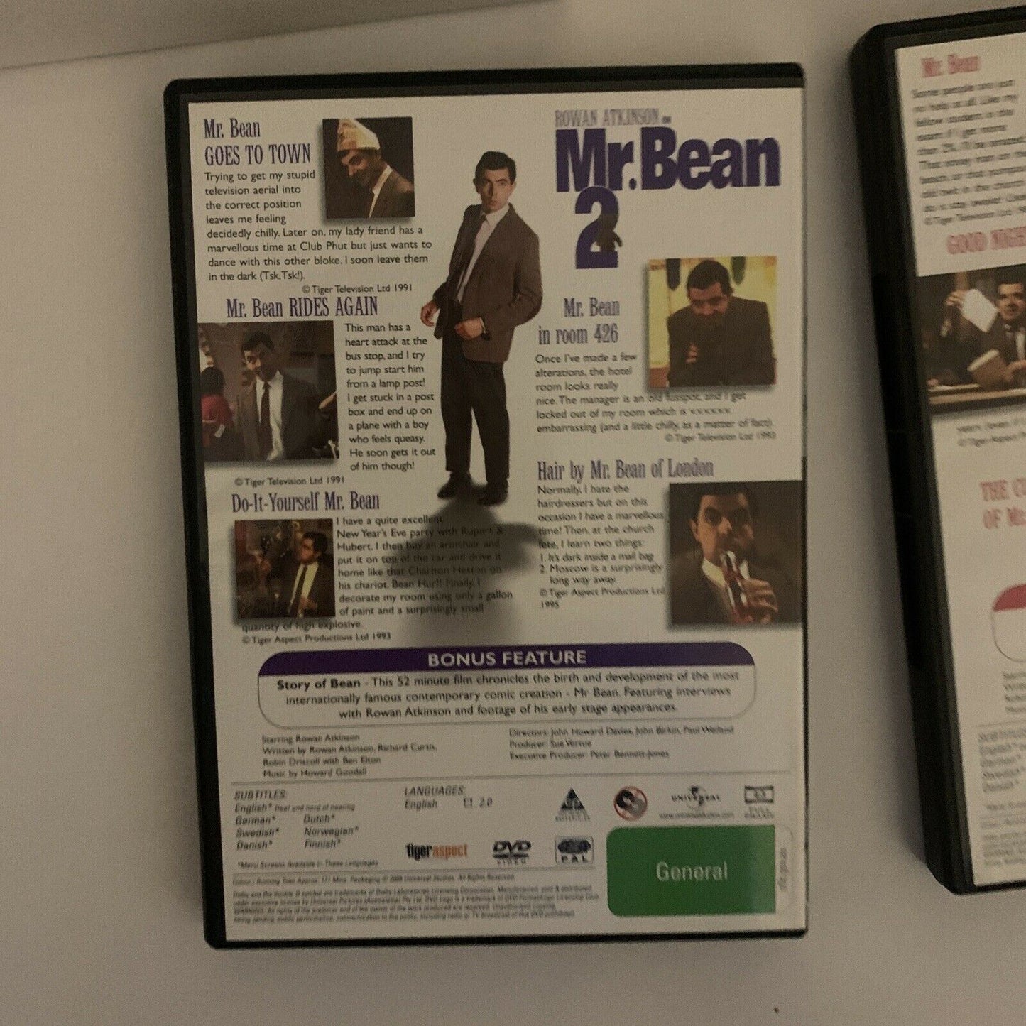 The Mr Bean Collection : Vol 1-3 (DVD, 2005, 3-Disc) Region 4&2
