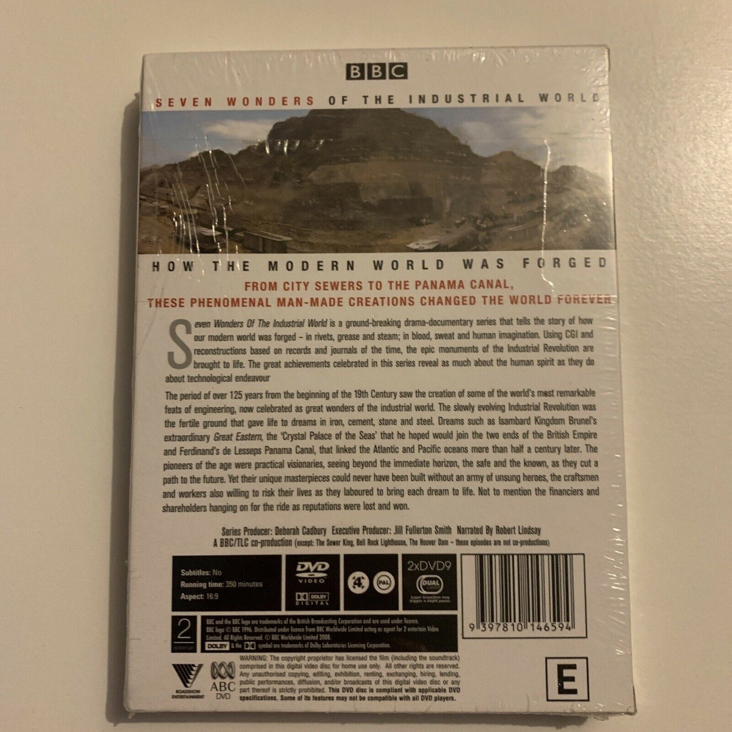 *New Sealed* Seven Wonders Of The Industrial World (DVD, 2008, 2-Disc) Region 4