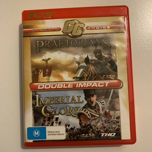 Praetorians & Imperial Glory - PC Windows - 2 RTS Real-time Strategy Games in 1