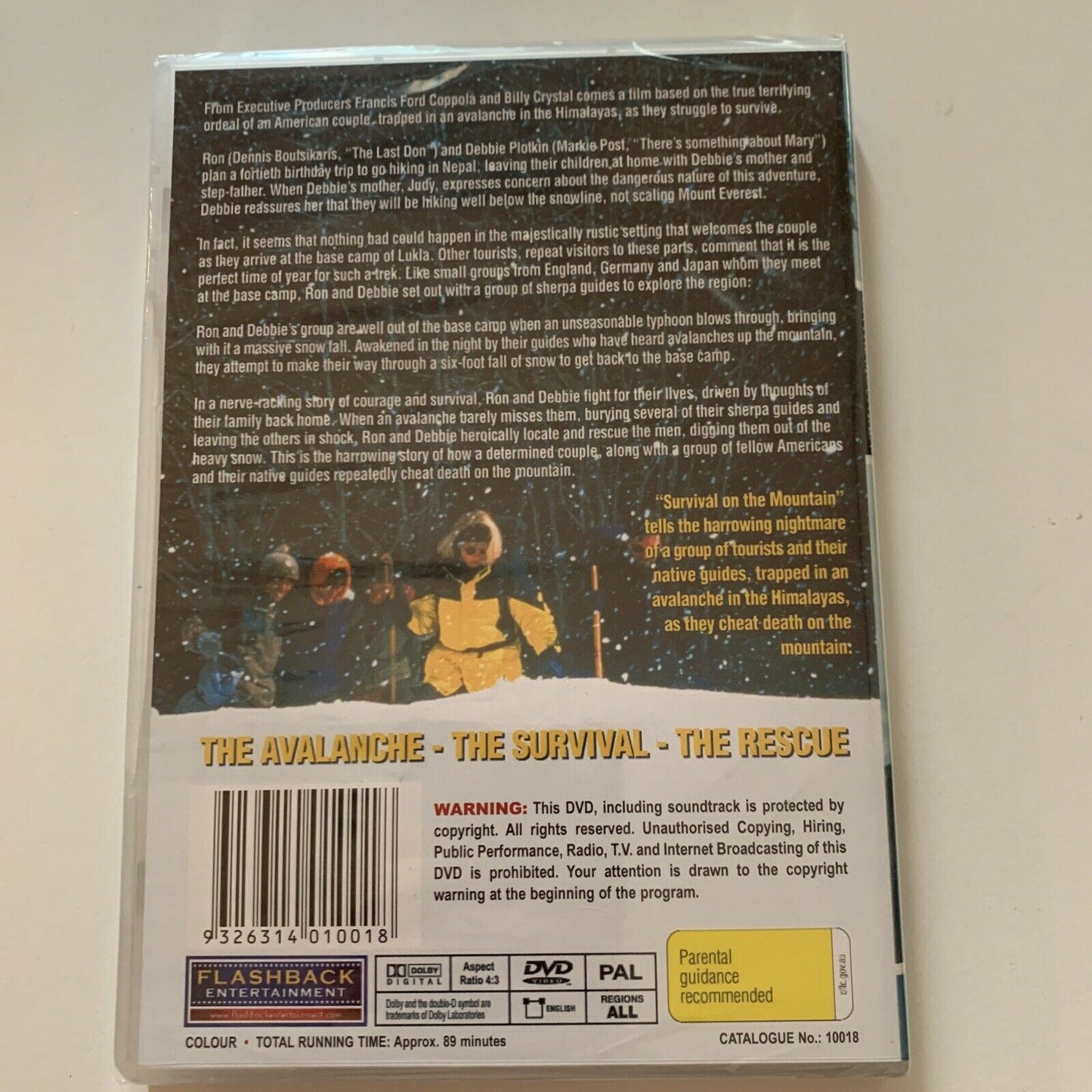 *New Sealed* Survival On The Mountain (DVD, 1997) Markie Post All Regions