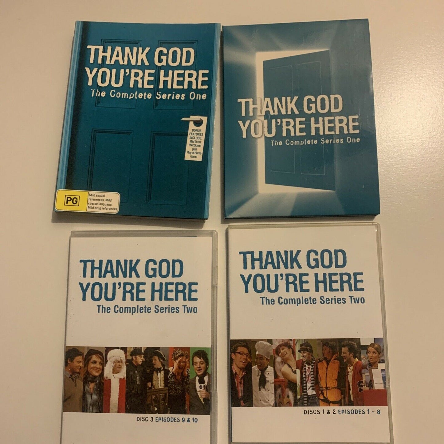 Thank God You're Here : Season 1 & 2 (DVD, 2006, 3-Disc) Region 4