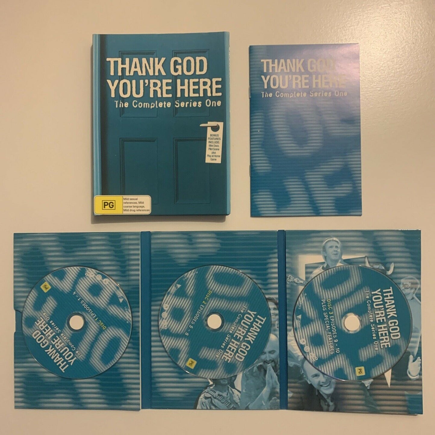 Thank God You're Here : Season 1 & 2 (DVD, 2006, 3-Disc) Region 4