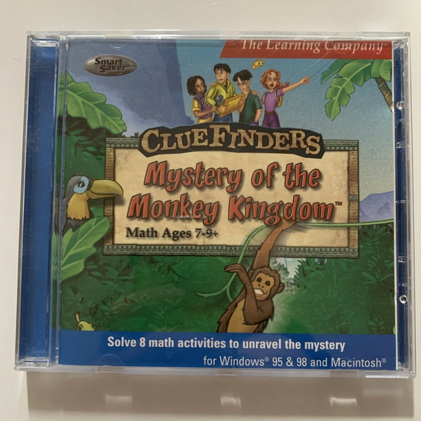 Cluefinders - Mystery Of The Monkey Kingdom - Math Ages 7-9+ PC Win 95 Mac