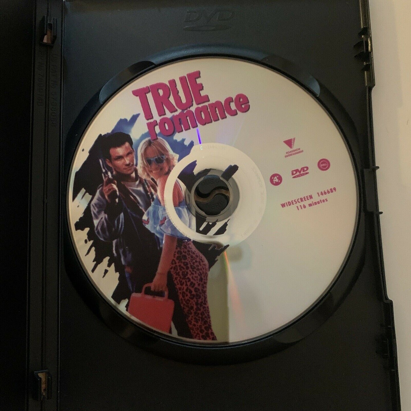 True Romance (DVD, 1993) Christian Slater, Patricia Arquette. Region 4