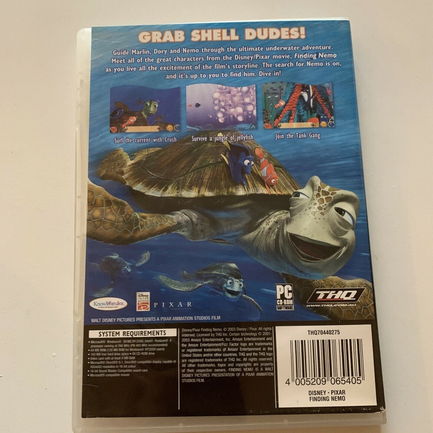 Finding Nemo For PC CDROM Fun Children’s Adventure Game Disney Pixar
