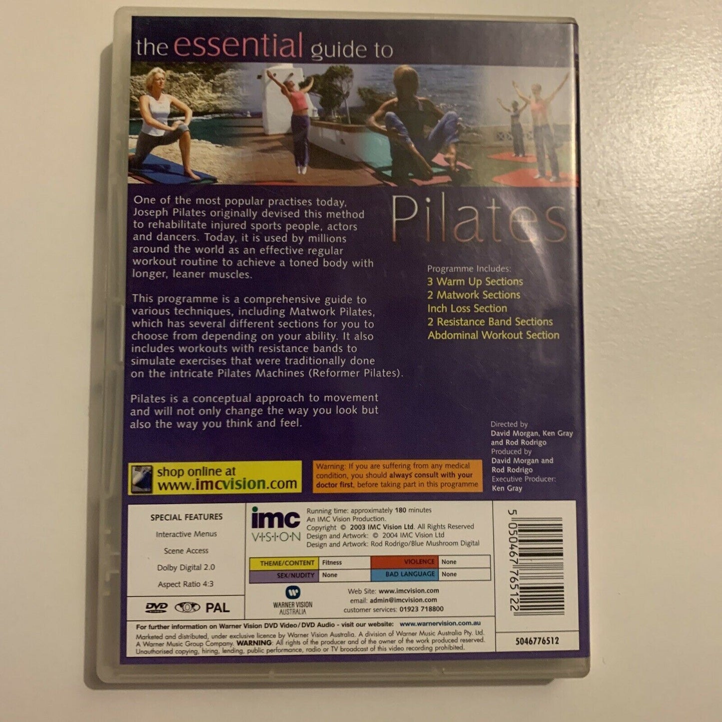 The Essential Guide To Pilates (DVD, 2003) All Regions
