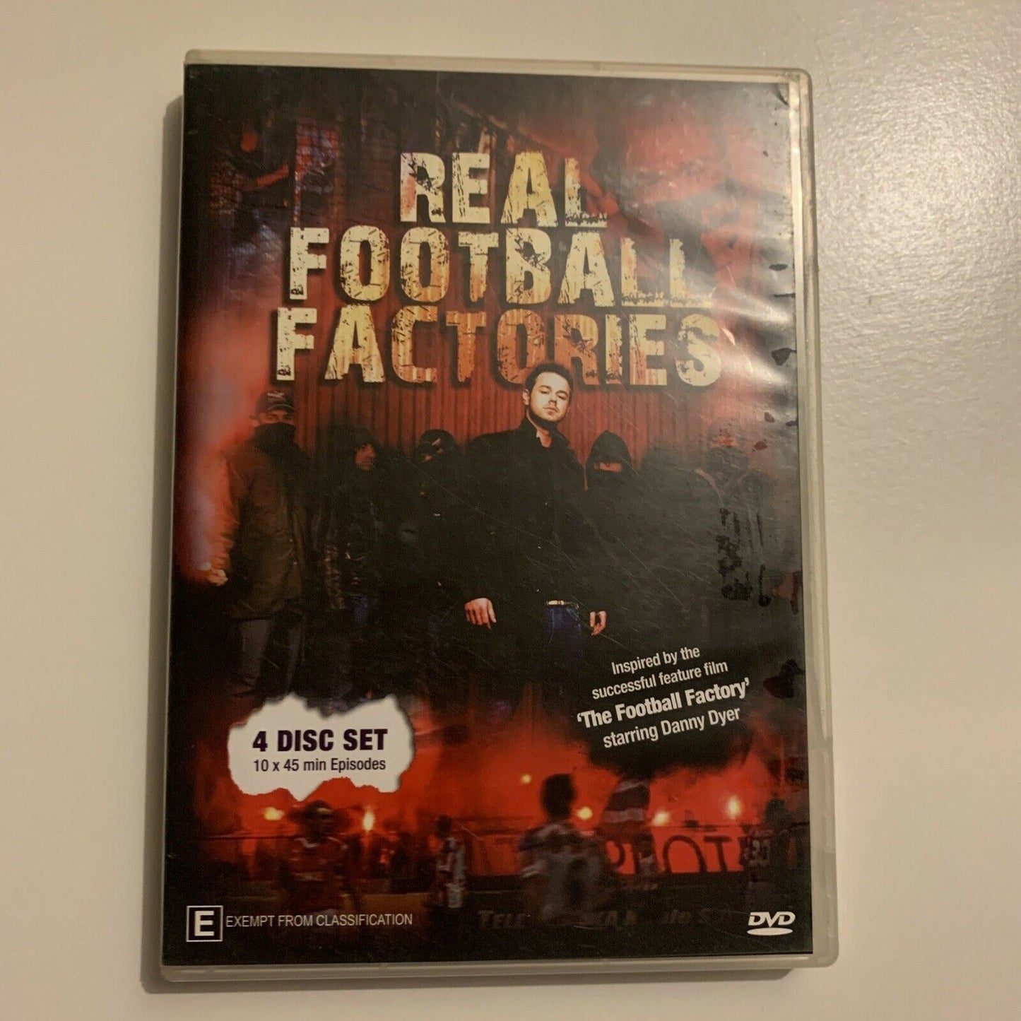 Real Football Factories (DVD, 2010, 4-Disc) Documentary. All Regions