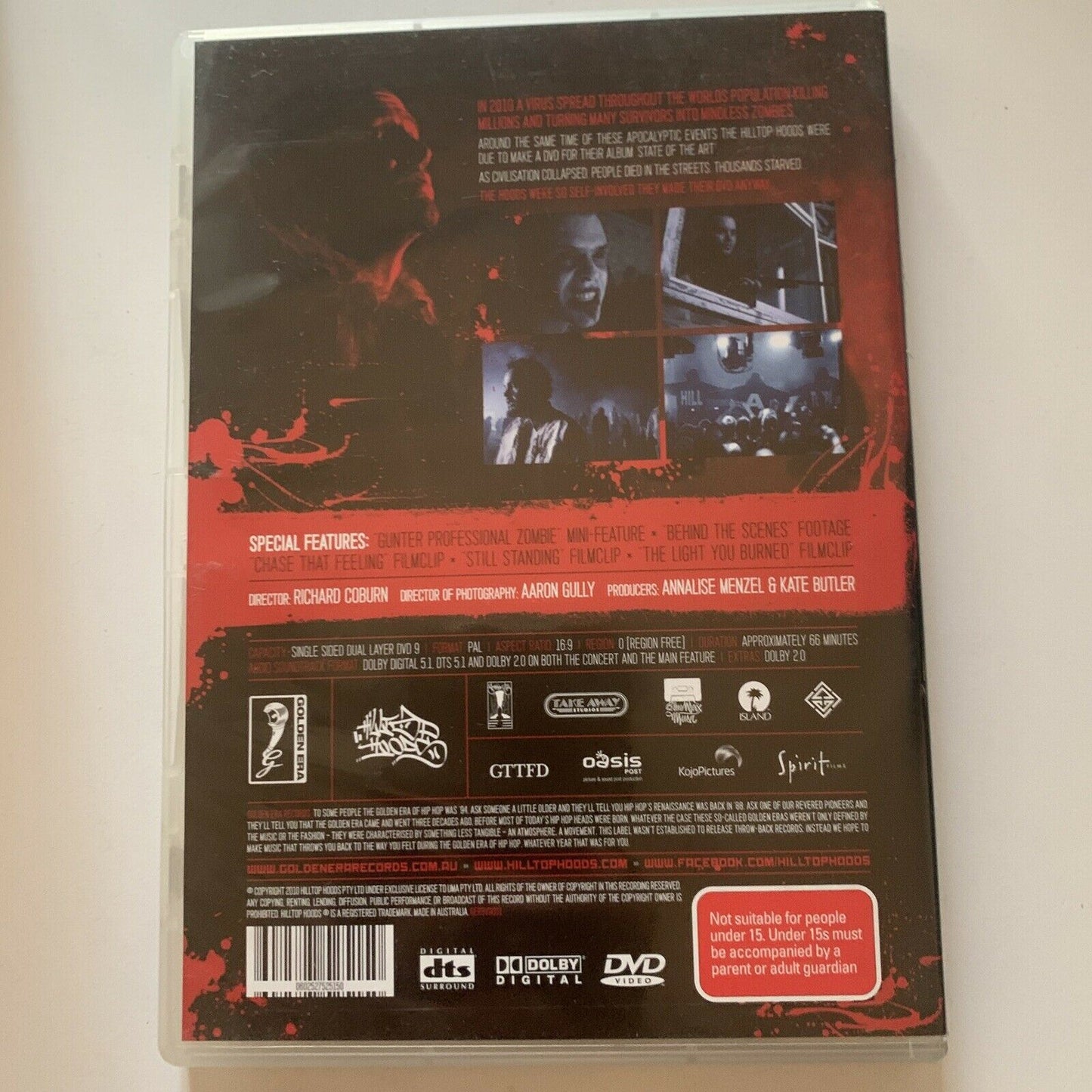 Hilltop Hoods - Parade Of The Dead (DVD, 2010) All Regions