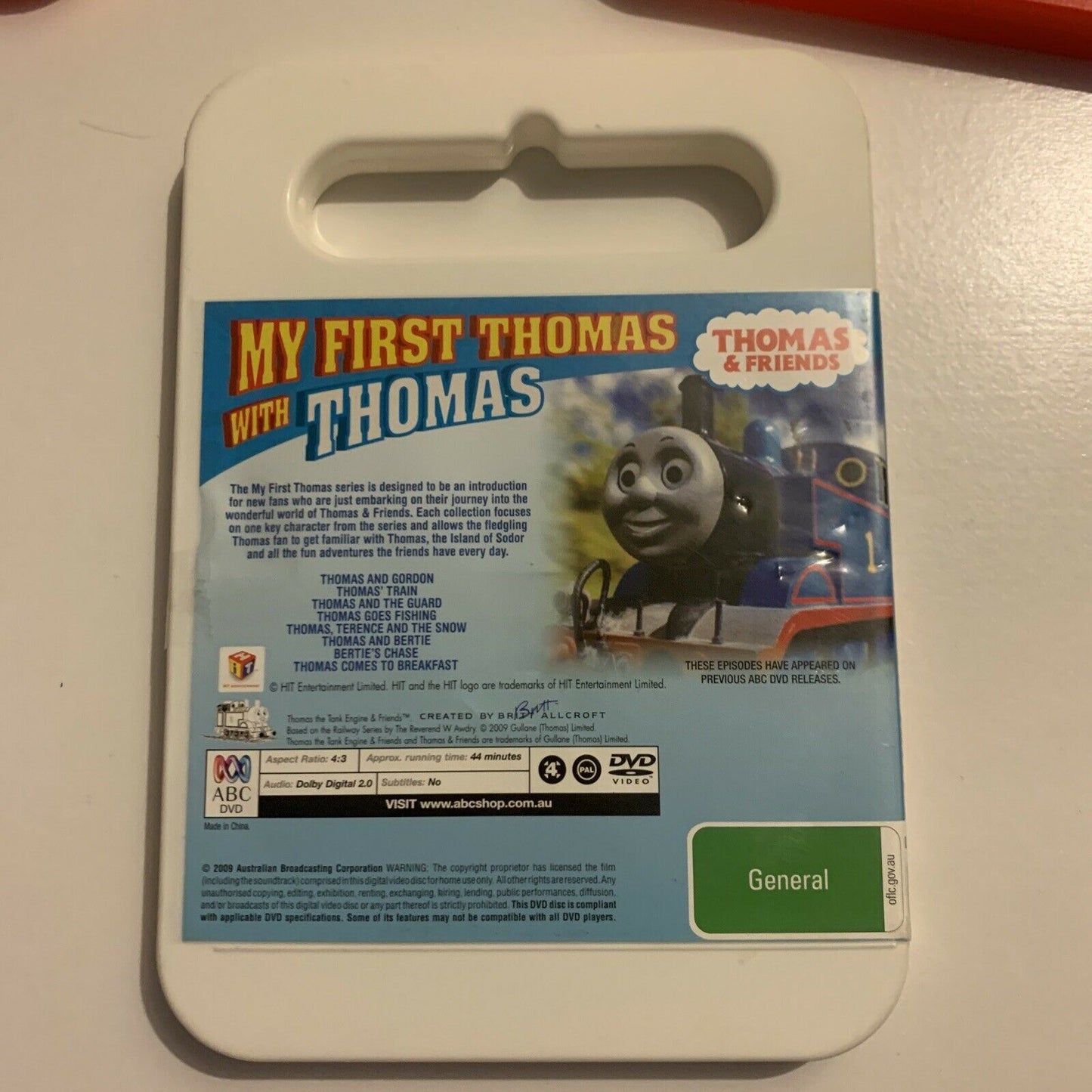 5x Thomas & Friends DVDs Region 4