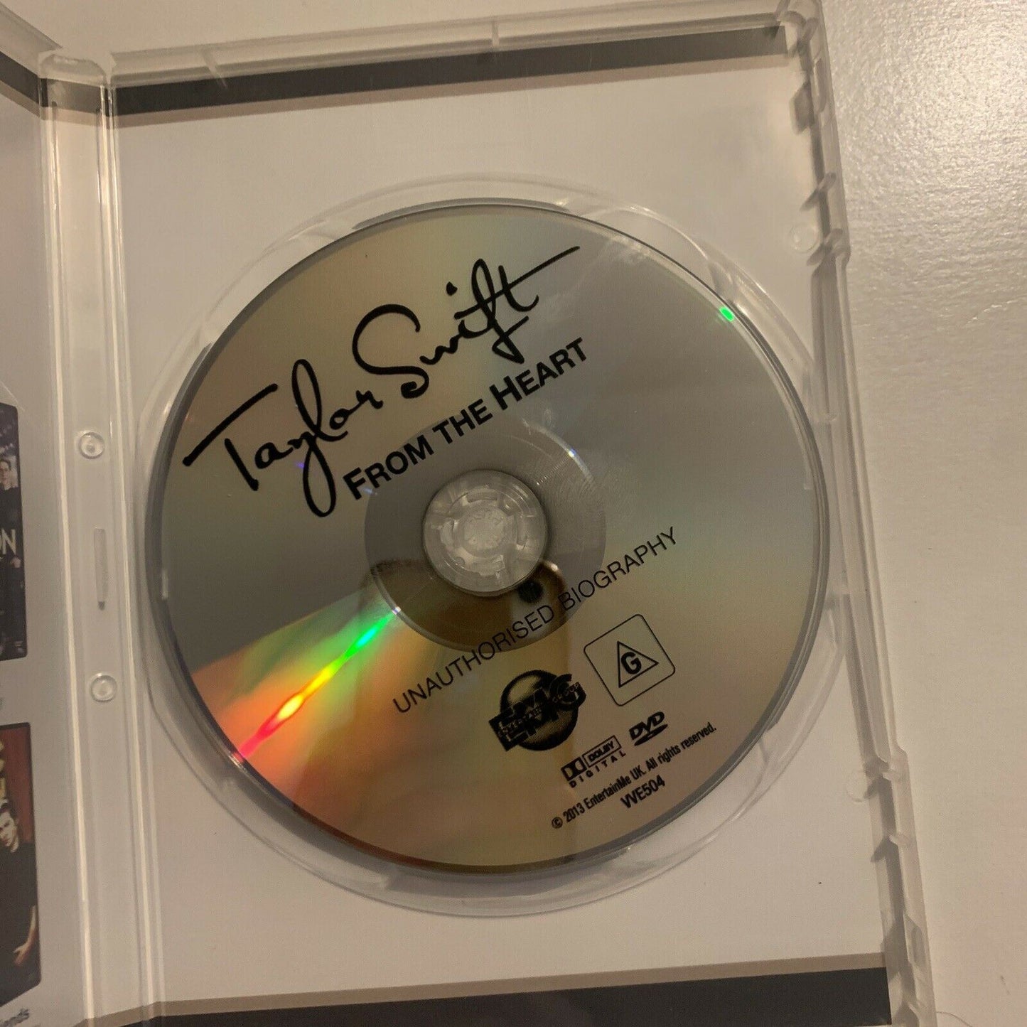 Taylor Swift From The Heart - Unauthorised Biography (DVD, 2013) All Regions