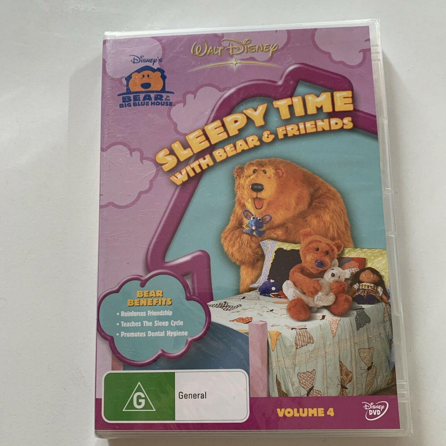 *New Sealed* Bear In The Big Blue House - Sleepy Time With Bear (DVD) Region 4
