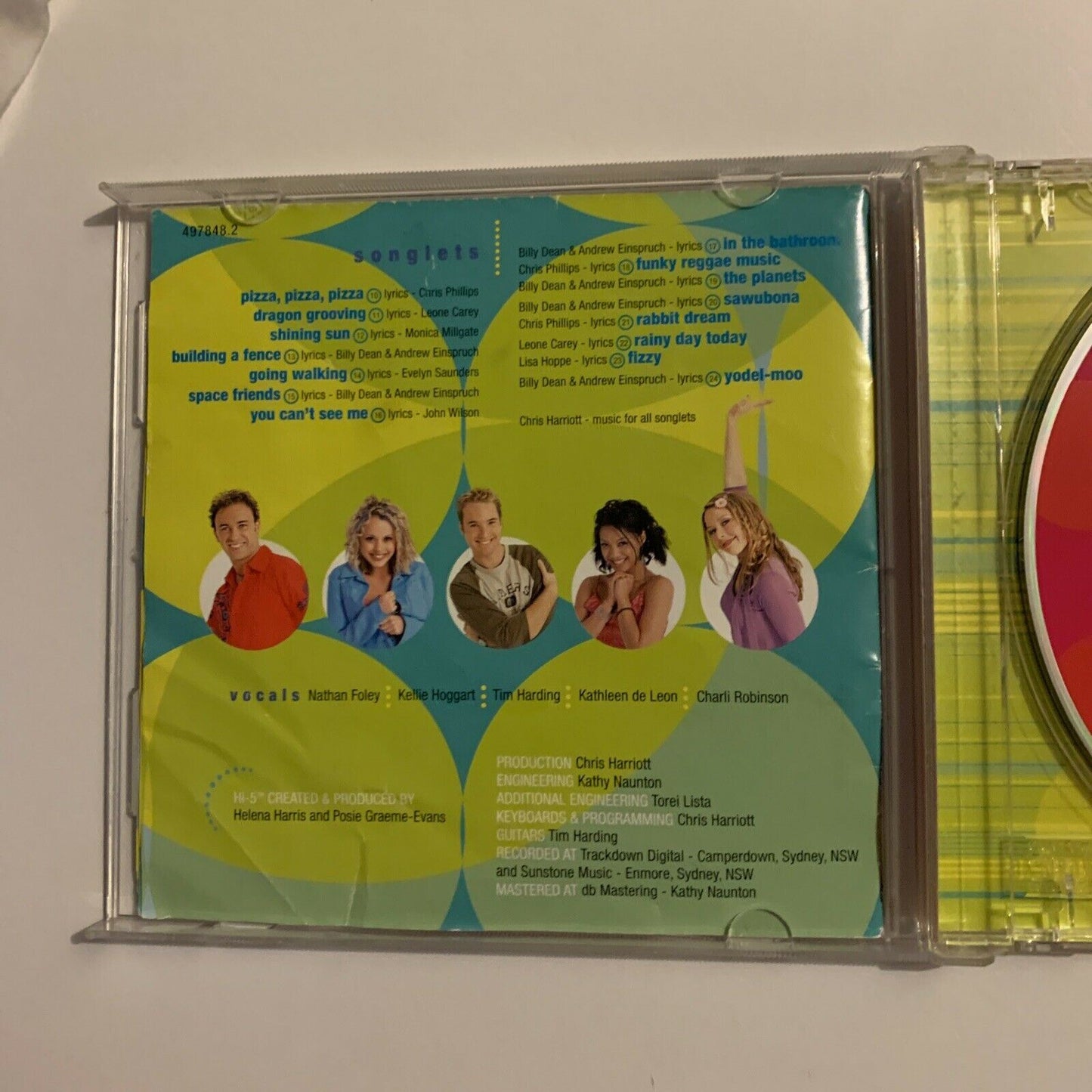 Hi-5 - It's A Party - Includes Lyrics & Karaoke (CD, 2000)