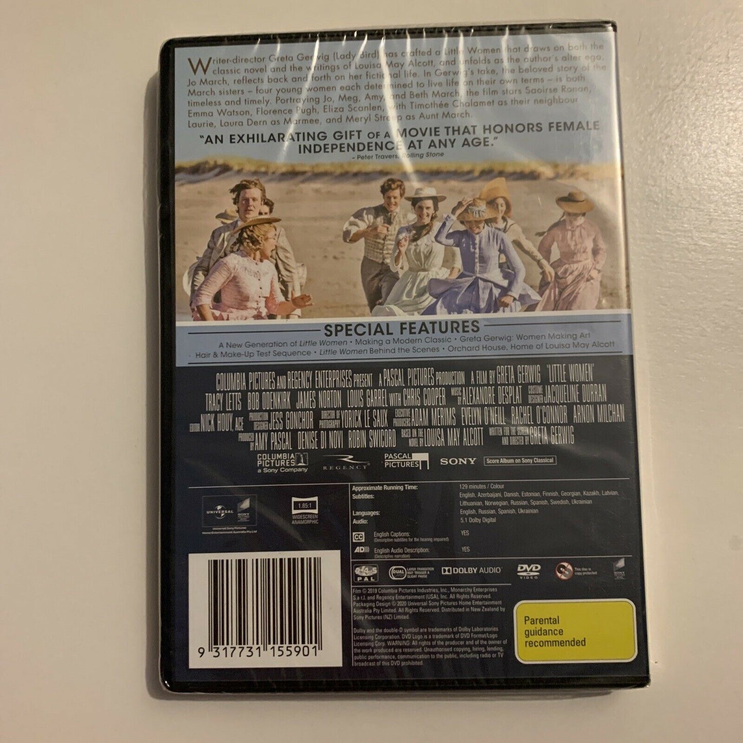 *New Sealed* Little Women (DVD, 2019) Saoirse Ronan, Emma Watson. Region 4&2