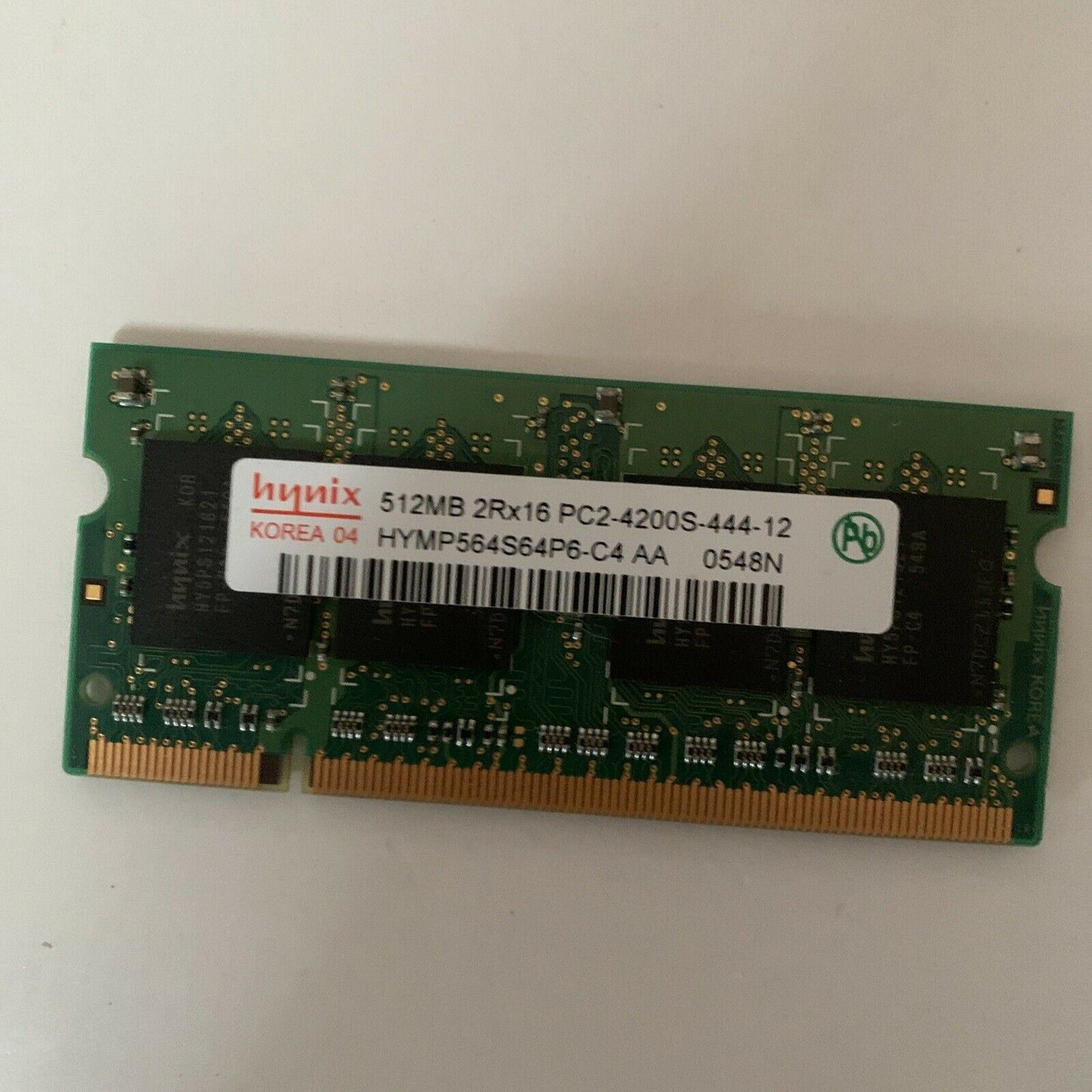 Hynix 512MB 2Rx16 PC2-4200S-444-12 RAM Memory Modules