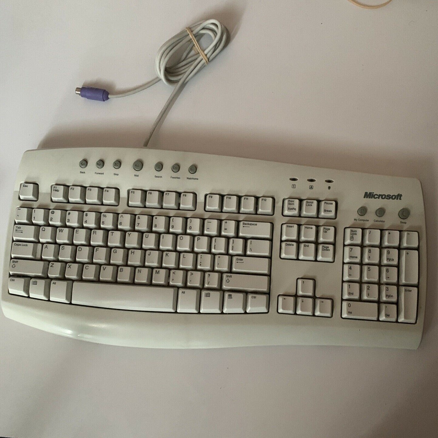 Microsoft Internet Keyboard X08-01243 PS/2 Port