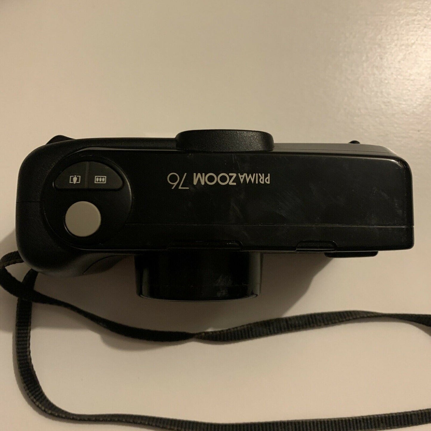 Canon Prima Zoom 76 Film Camera *For Parts Or Repair Only - Broken Battery Lid*
