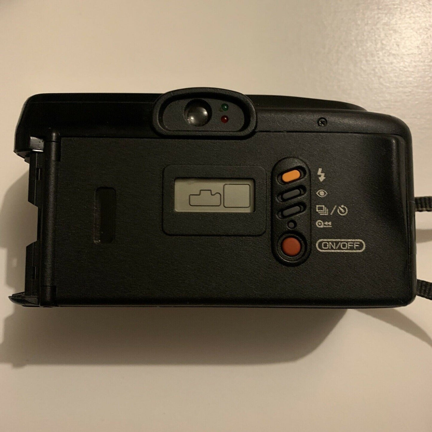 Canon Prima Zoom 76 Film Camera *For Parts Or Repair Only - Broken Battery Lid*