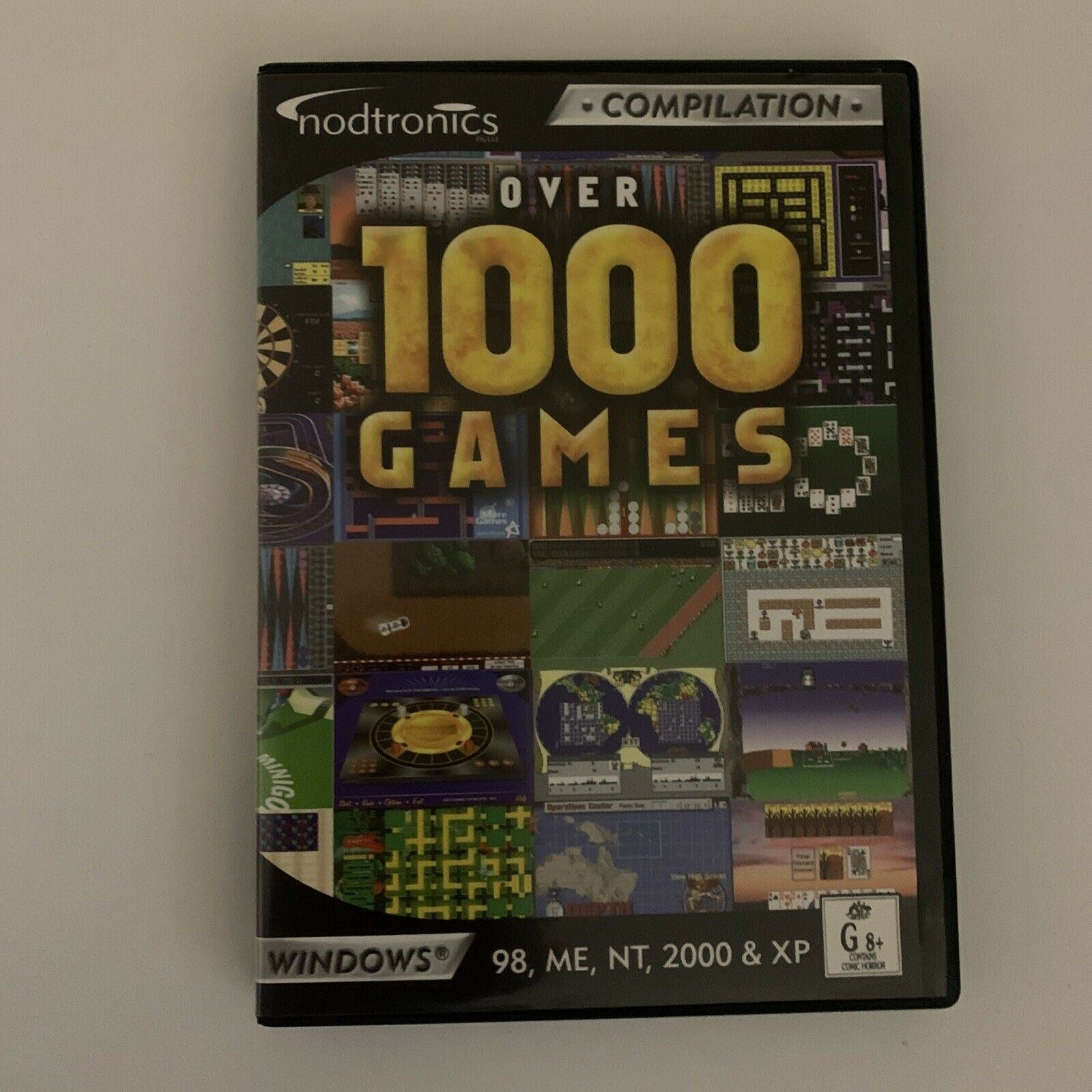 Over 1000 Games For Windows PC CD-Rom Games - Nodtronics - – Retro Unit