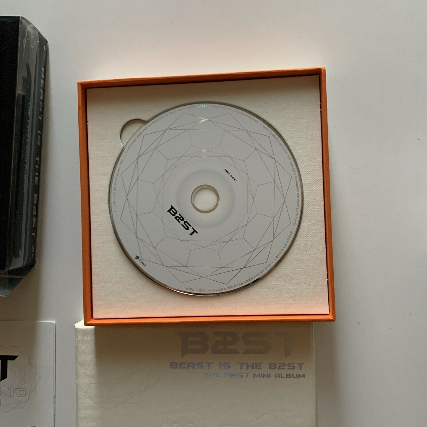 BEAST B2ST - Beast Is The B2st (1st Mini Album) CD + Photo Booklet + Extra Gift