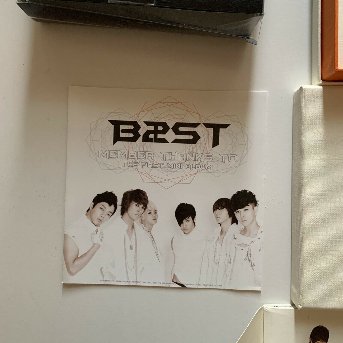 BEAST B2ST - Beast Is The B2st (1st Mini Album) CD + Photo Booklet + Extra Gift