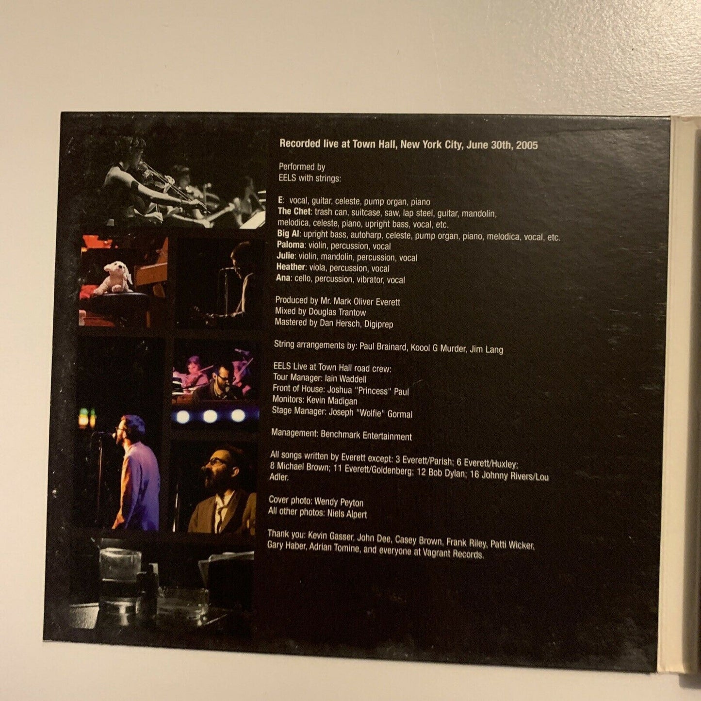 With Strings: Live at Town Hall by Eels (CD, Feb-2006)