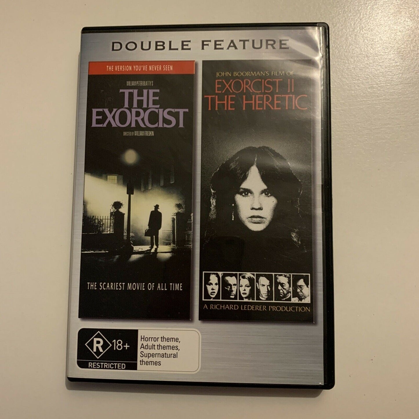 The Exorcist / Exorcist - The Heretic (DVD, 1977, 2-Disc Set) Region 4&2