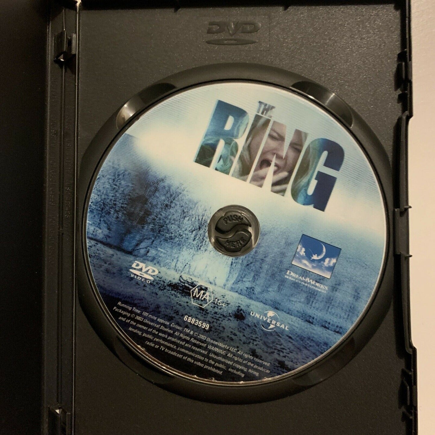 The Ring (DVD, 2002) Martin Henderson, Naomi Watts. Horror Movie. Region 4&2