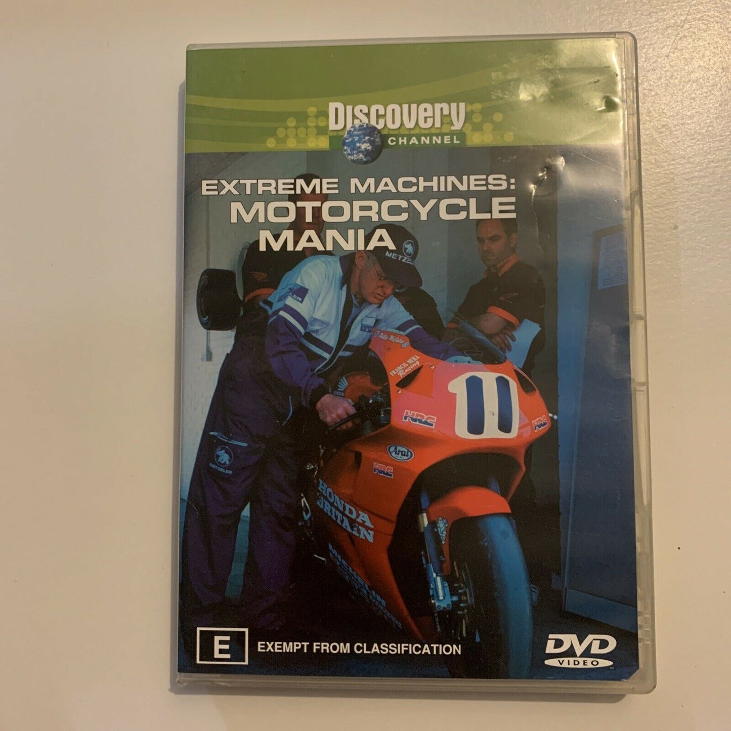 Discovery Channel: Extreme Machines - Motorcycle Mania (DVD, 1997) Region 4