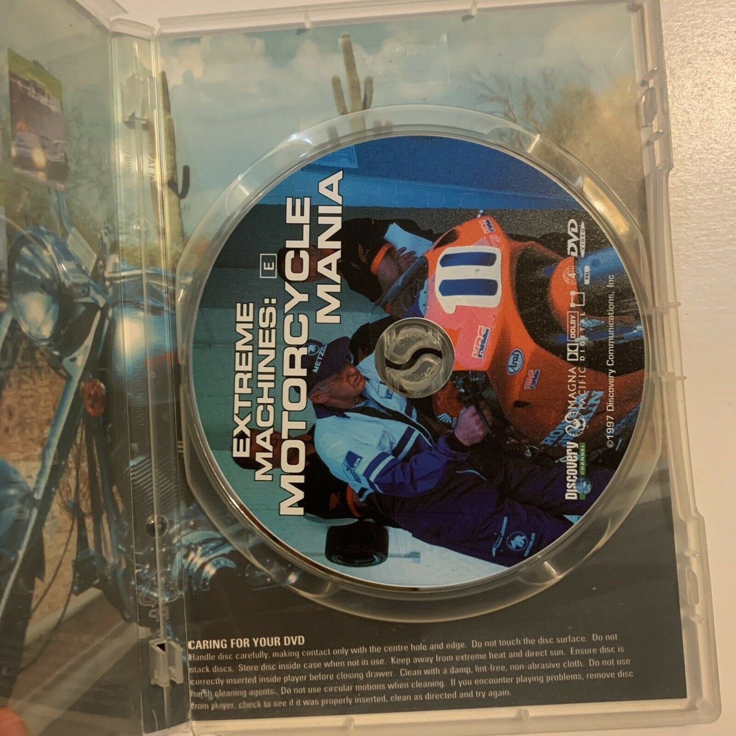 Discovery Channel: Extreme Machines - Motorcycle Mania (DVD, 1997) Region 4
