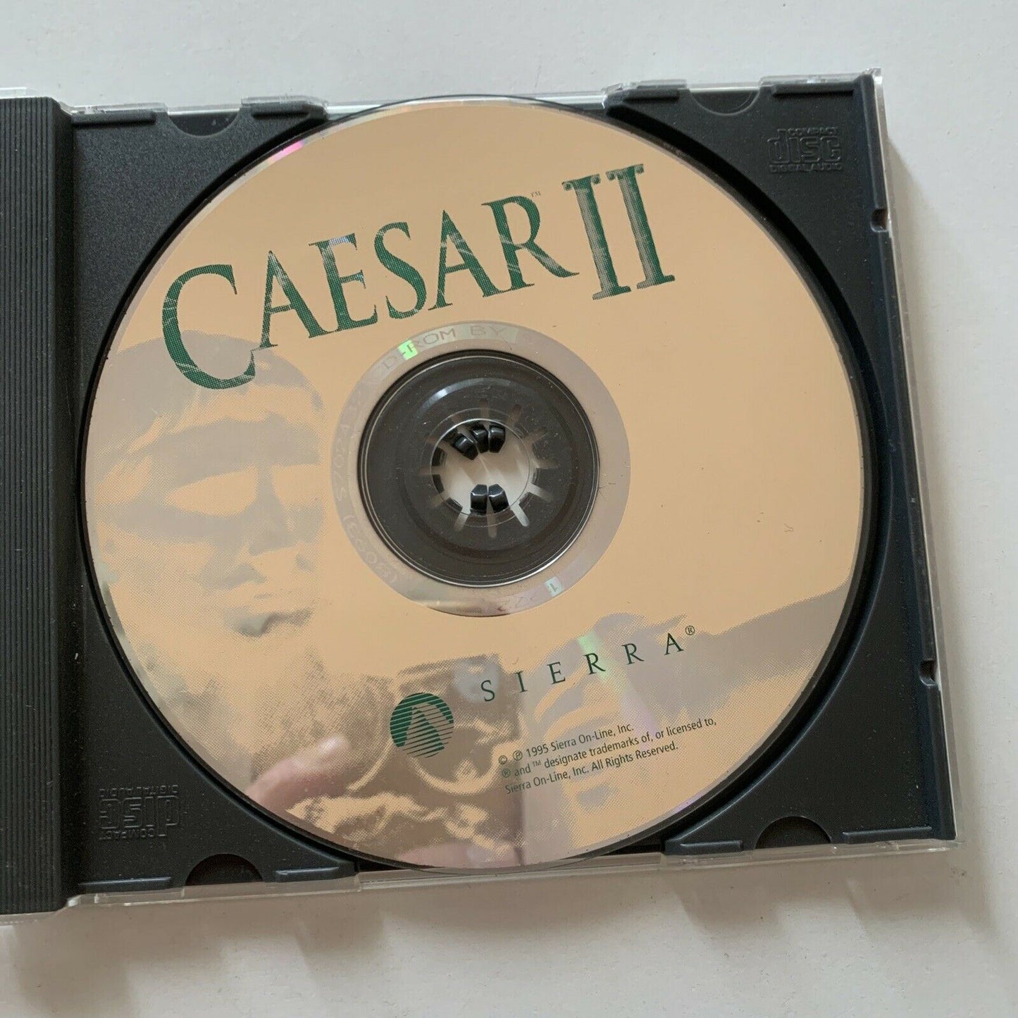 Caesar II PC CDROM (1995) Sierra Vintage Strategy City Management Building Game