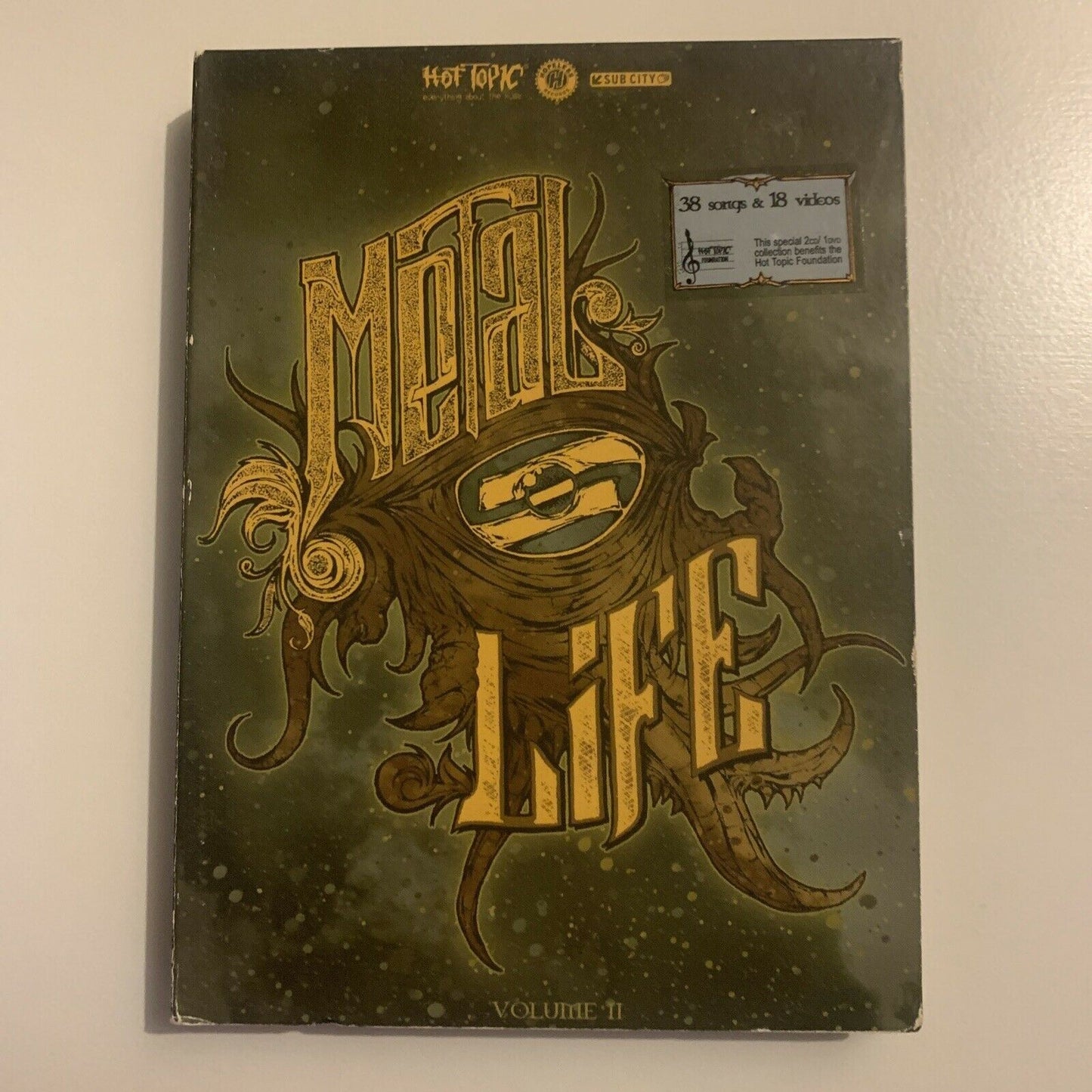 Metal Is Life, Vol. 2 by Various Artists (CD/DVD, Jan-2007, 3 Discs) All Regions