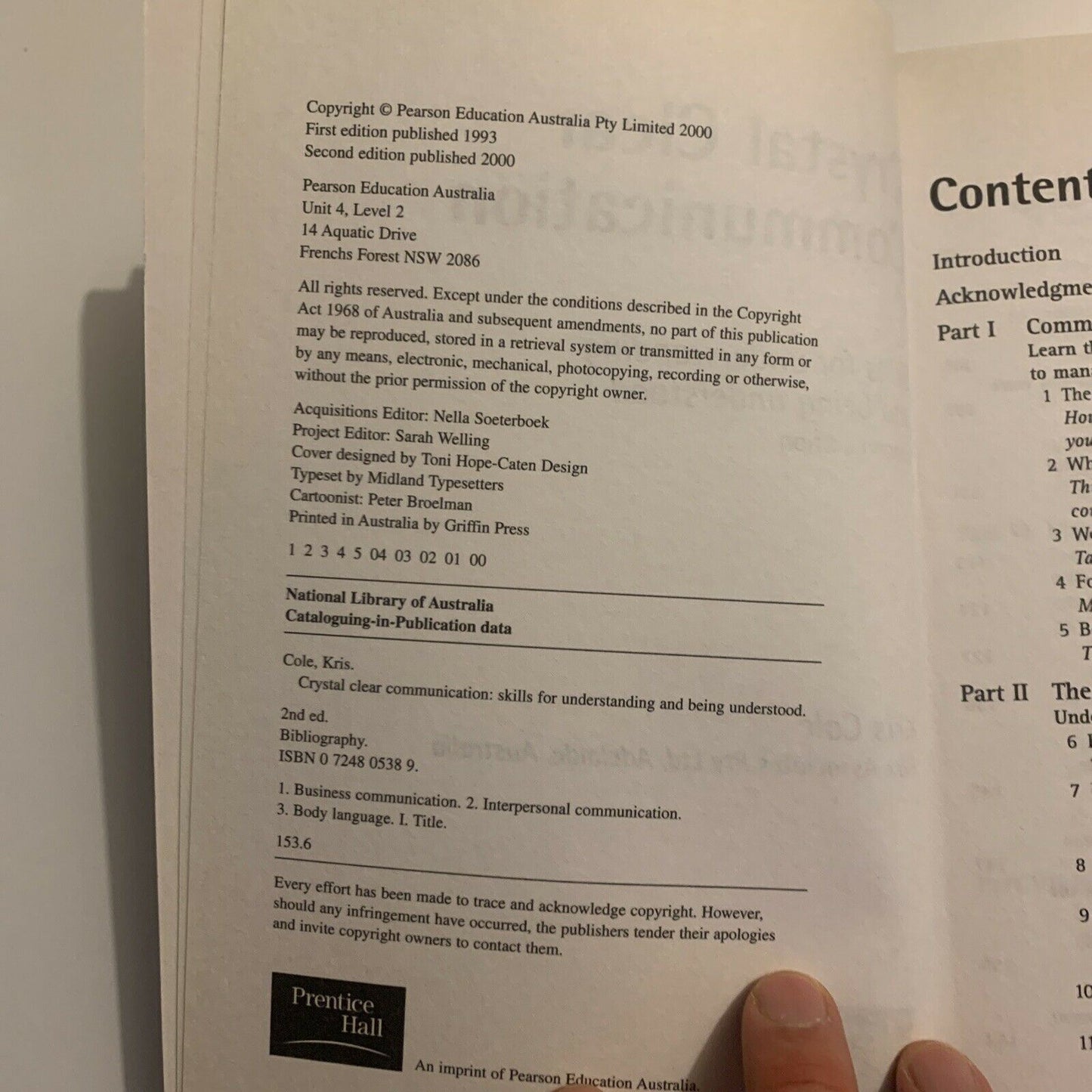 Crystal Clear Communication - Skills For Understanding By Kris Cole